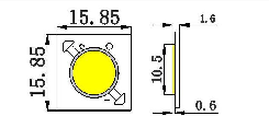 _s- LED COB1616 5-18W