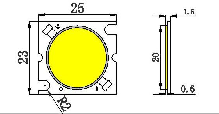 _s-LED COB2325 10-35W 