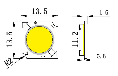 _s- LED COB LC1414 